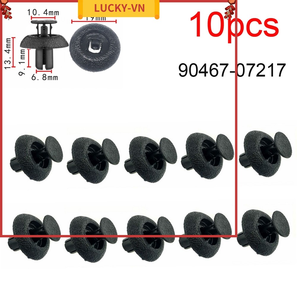 < LUCKY⭐> 10x Dành Cho LEXUS LS460 LS460L RX350 RX450H Nắp Động Cơ Kẹp Tản Nhiệt Hỗ Trợ Kẹp
