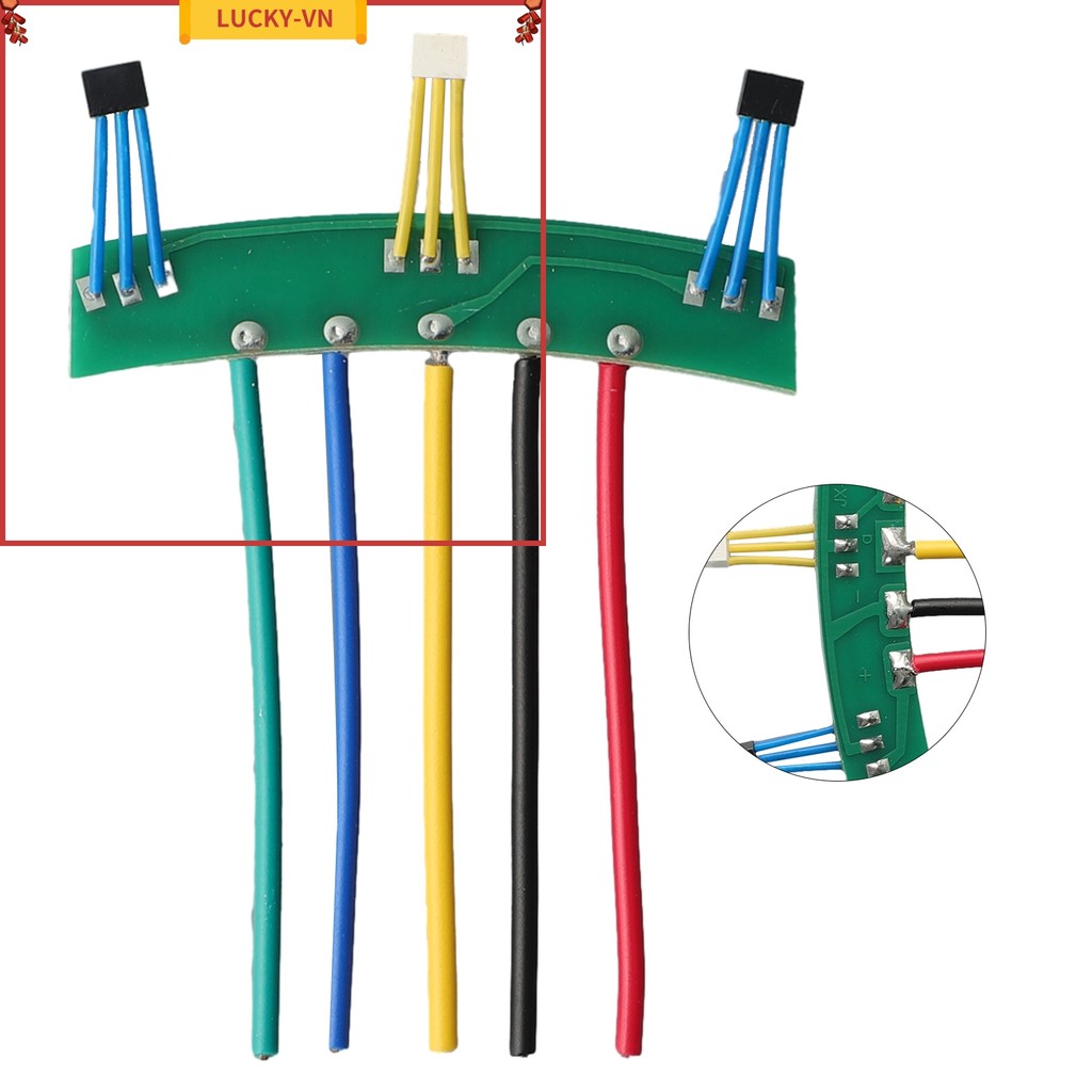 < LUCKY⭐> xe đạp điện Ebike Hall Sensor PCB board 120° Hội trường động cơ bảng PCB 41F