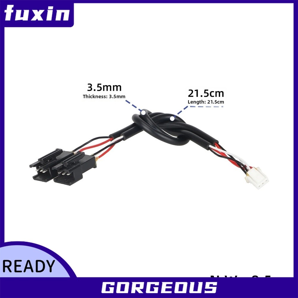[FUXIN] cho cáp nối dài đèn bên xe tay ga điện Kikirin M4Max