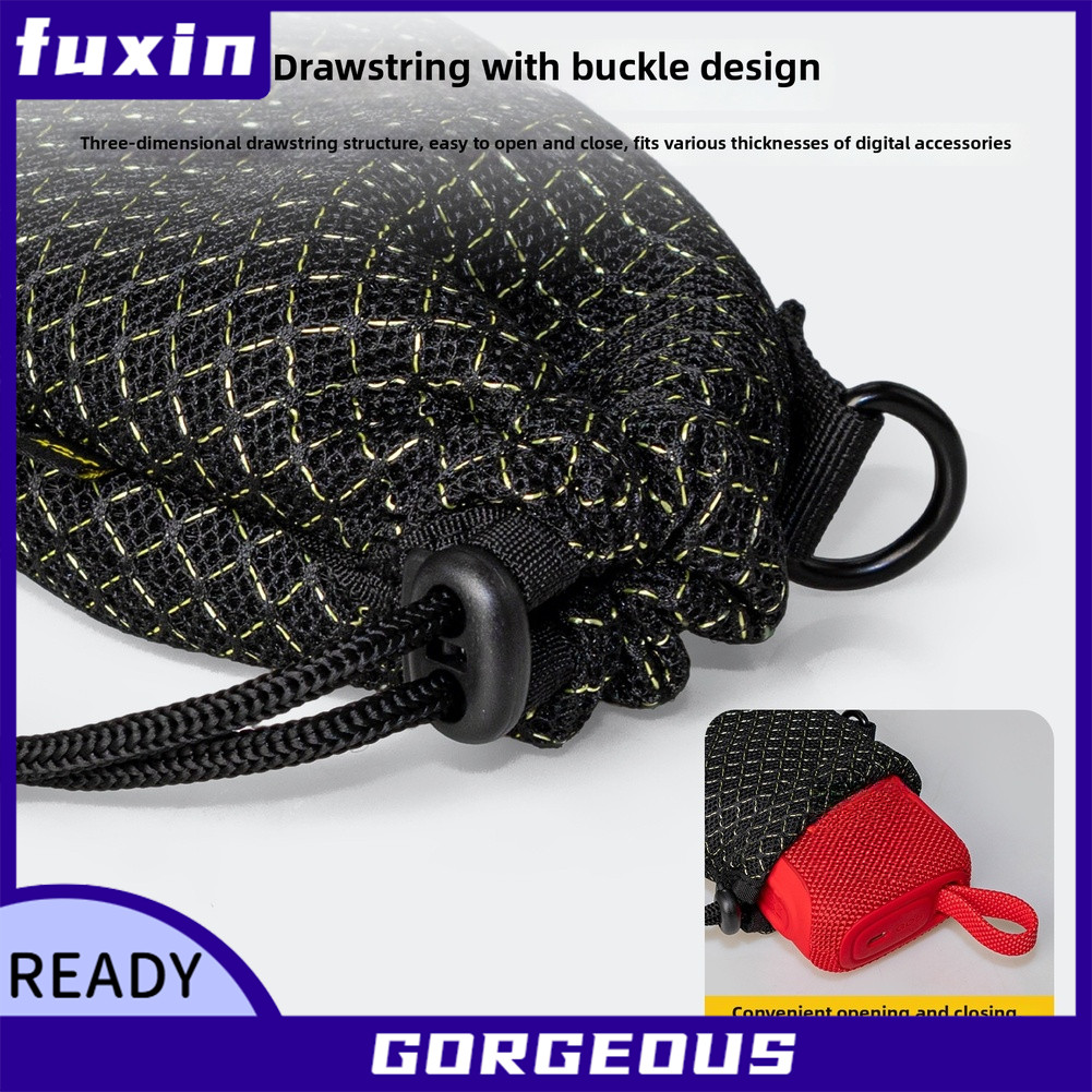[FUXIN] Di động cho túi đựng loa JBL Go 5: Thiết kế lưới cho Ultimate