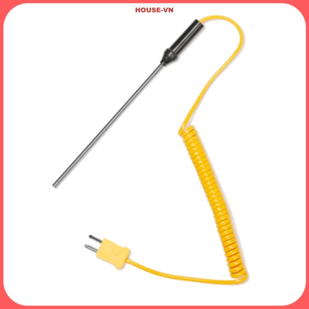 ⭐| Cảm biến dây điều khiển nhiệt độ đầu dò bằng thép không gỉ loại K HOUSE-63 {house-vn}