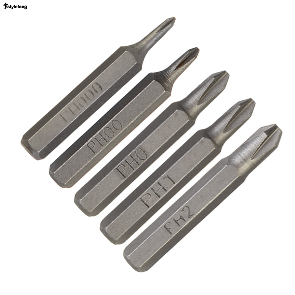 [HOT] Mũi tuốc nơ vít chéo H4 × 28mm PH0000 PH000 PH00 PH0 PH1 PH2 4mm Chuôi lục giác