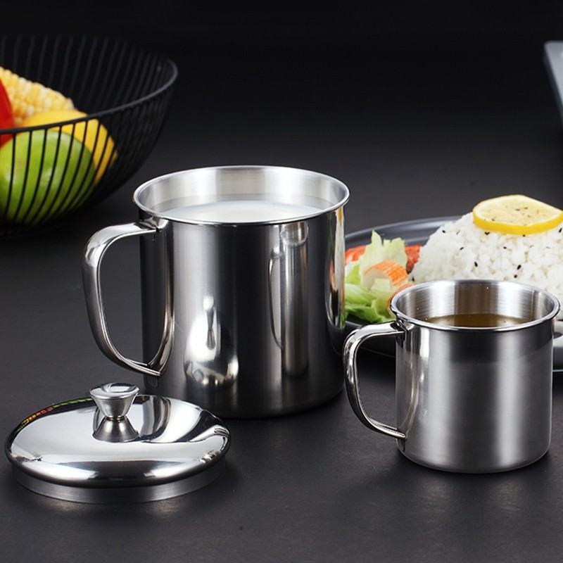 ⭐| HOUSE-64 Nước Inox Sữa Cà Phê Trà Cốc Cắm Trại Cốc Du Lịch Tại Nhà Tumbler {house-vn}