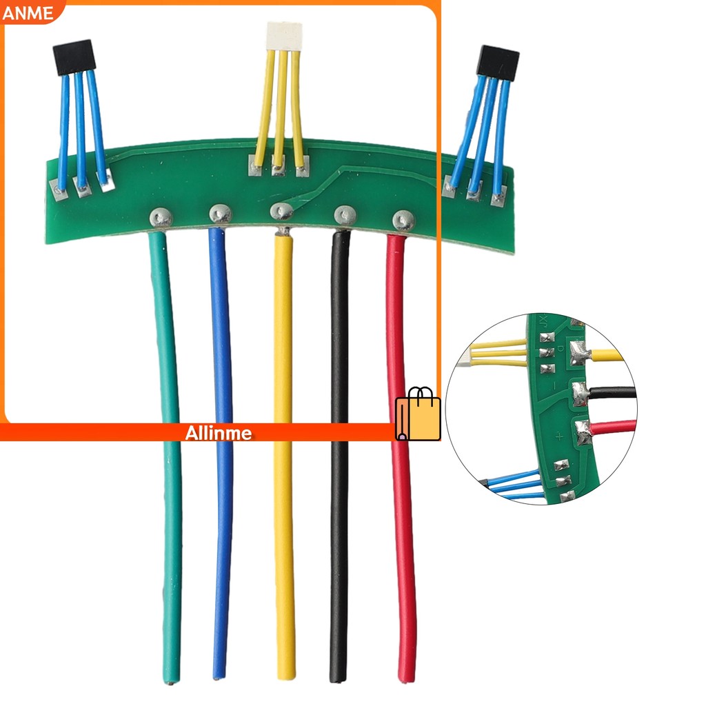 [ANME] xe đạp điện Ebike Hall Sensor PCB board 120° Hội trường động cơ bảng PCB 41F