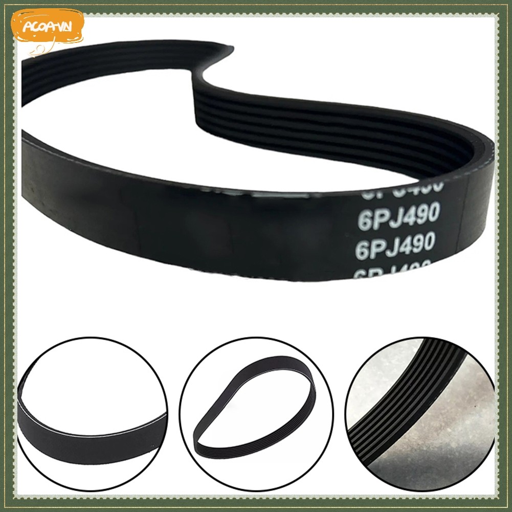 ACOA⭐Đai truyền động 6PJ490 Hệ mét Imperial cho thợ cắt nước có chủ quyền Qualcast