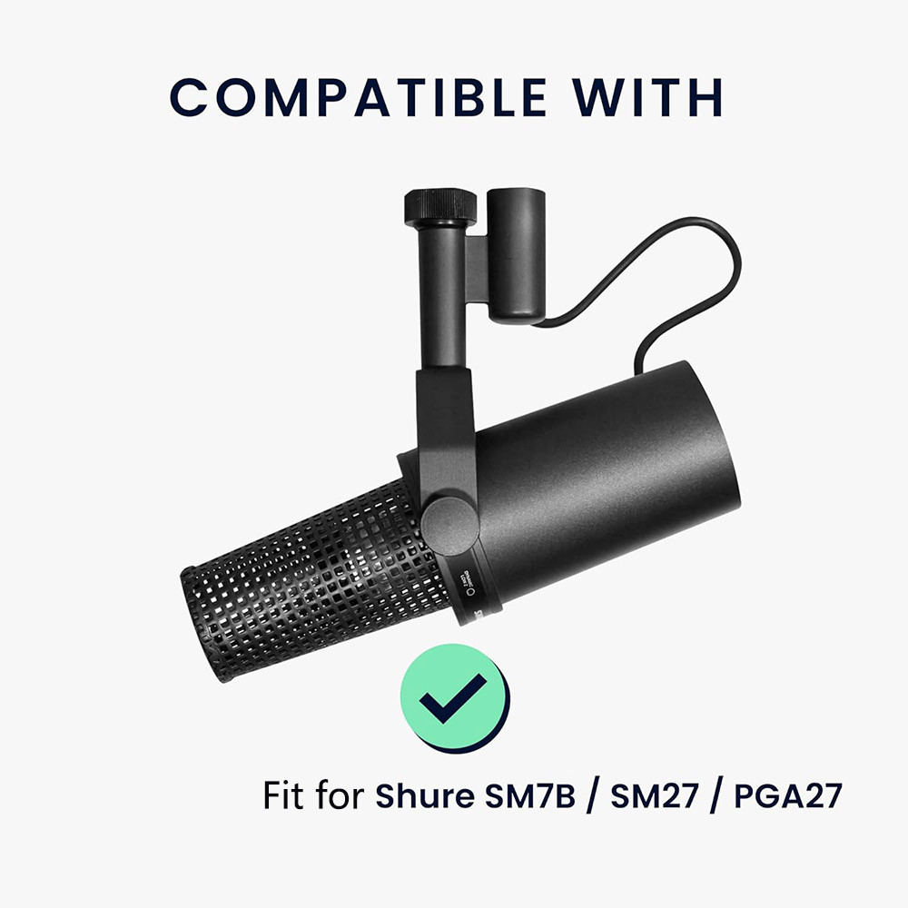 Vỏ xốp xốp kính chắn gió micro cho Shure SM7B, PGA27, SM27