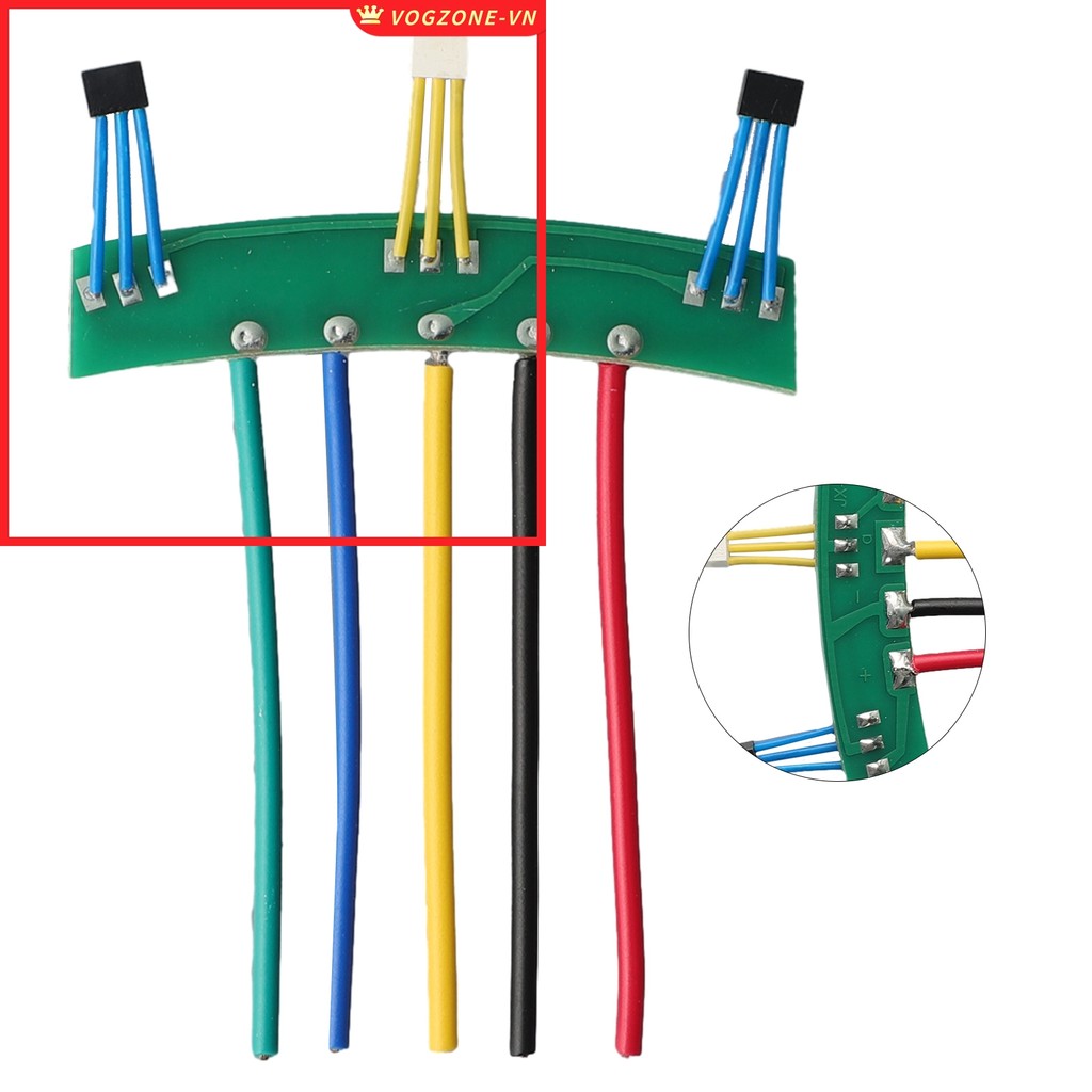 ⭐VOGZONE⭐Xe đạp điện Ebike Hall Sensor PCB board 120° Hội trường động cơ bảng PCB 41F