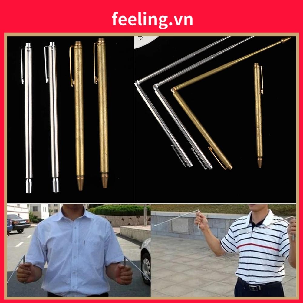 [FEELING] Thanh dò kim loại bằng đồng nguyên chất 99,9% Thanh tìm kiếm rồng Dụng cụ tìm kiếm Thanh t