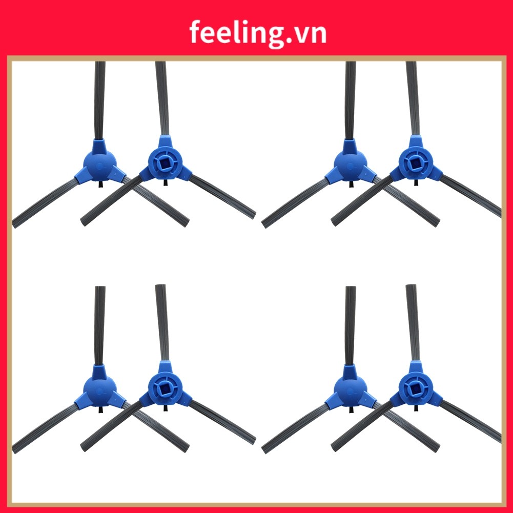 [FEELING] 8 Bàn Chải Bên Cho Kyvol Cybovac E20 E30 E31 Robot Hút Bụi Phần