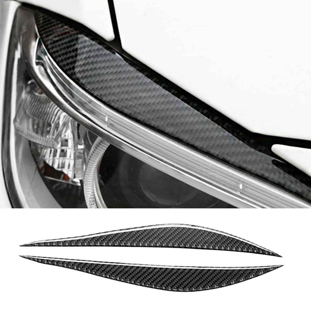 [FEELING] Đèn Pha Sợi Carbon Lông Mày Bao Dành Cho Xe BMW 3 Series F30 2013-2017