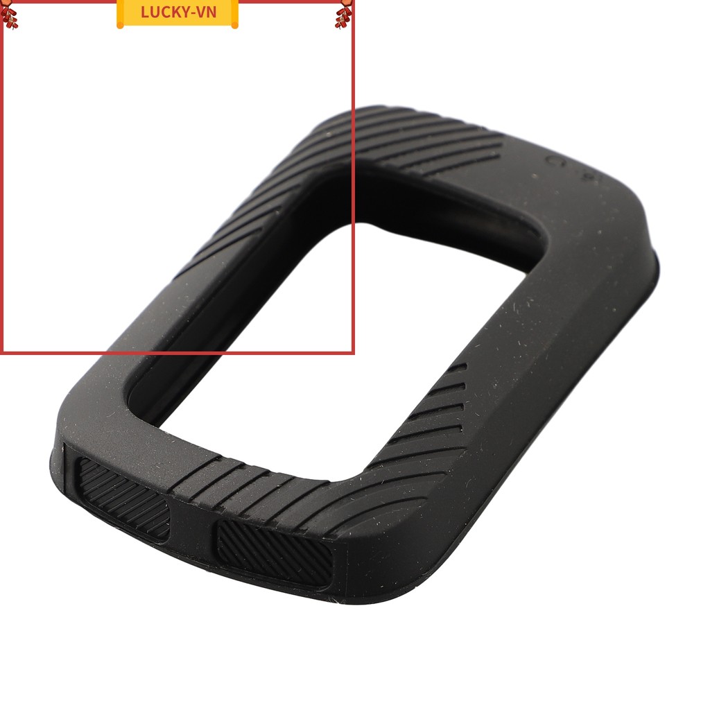 ⭐May mắn⭐Vỏ silicon máy tính xe đạp Vỏ bảo vệ cho Magene (Đen C406 / C406PRO)