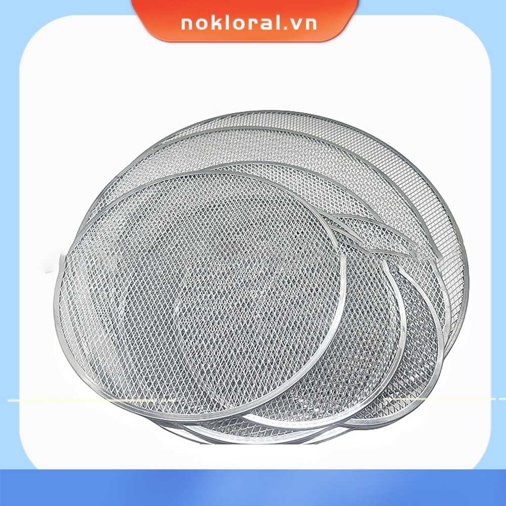 [NKRA] Pizza Stone Lưới Nhôm Pizza Màn Hình Pasta Khay Nướng Lưới Pizza
