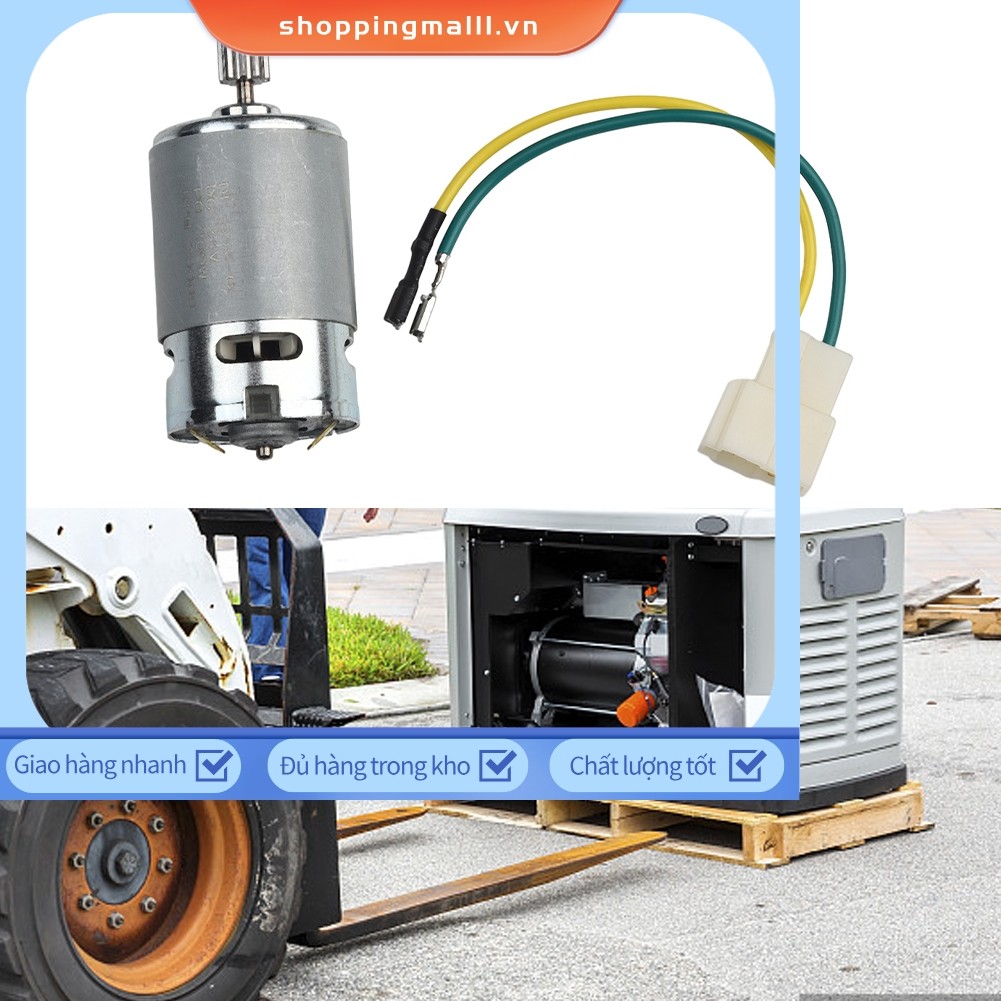 < SPML > Động cơ cho trẻ em Xe điện 550 RS390 RS380 12V 6V DL555 24V 10 Răng 1 cm