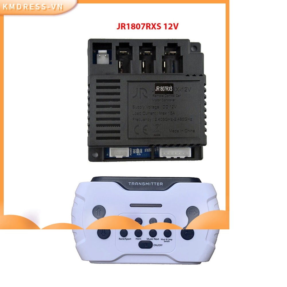 Bộ thu JR1807RXS 12V cho xe điện trẻ em 2.4G Bluetooth RC