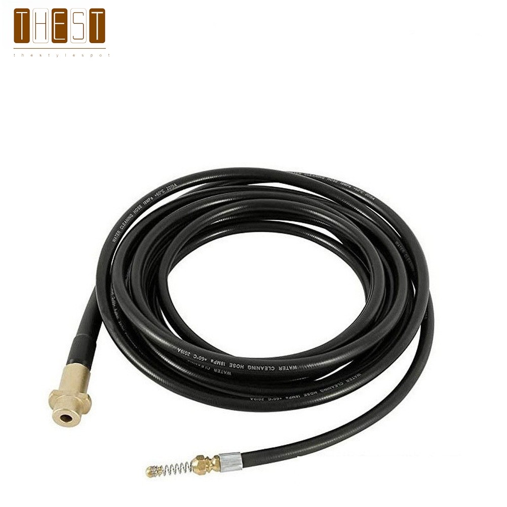 {July in New} Ống làm sạch cống áp lực cao Ống đầu lò xo 6 10 15 20 mét cho Karcher