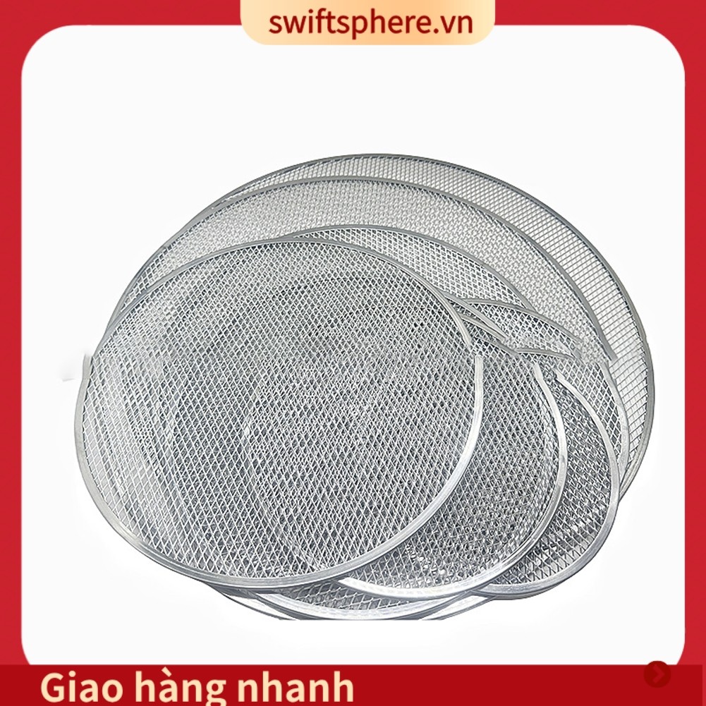 [SSPE] Pizza Stone Lưới Nhôm Pizza Màn Hình Pasta Khay Nướng Lưới Pizza
