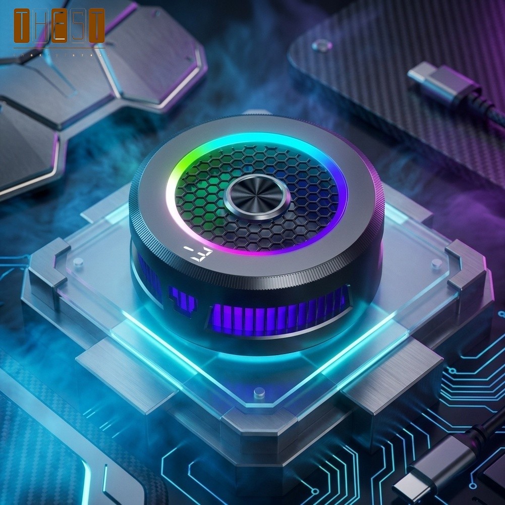 {July in New} Bộ làm mát điện thoại bán dẫn 15W: Kẹp từ tính cho iPhone cho Android