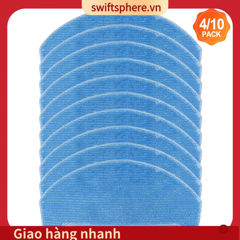 [SSPE] Dành Cho Robot ILIFE V3x Phụ Kiện Thay Thế Cây Lau Nhà Vải Rag