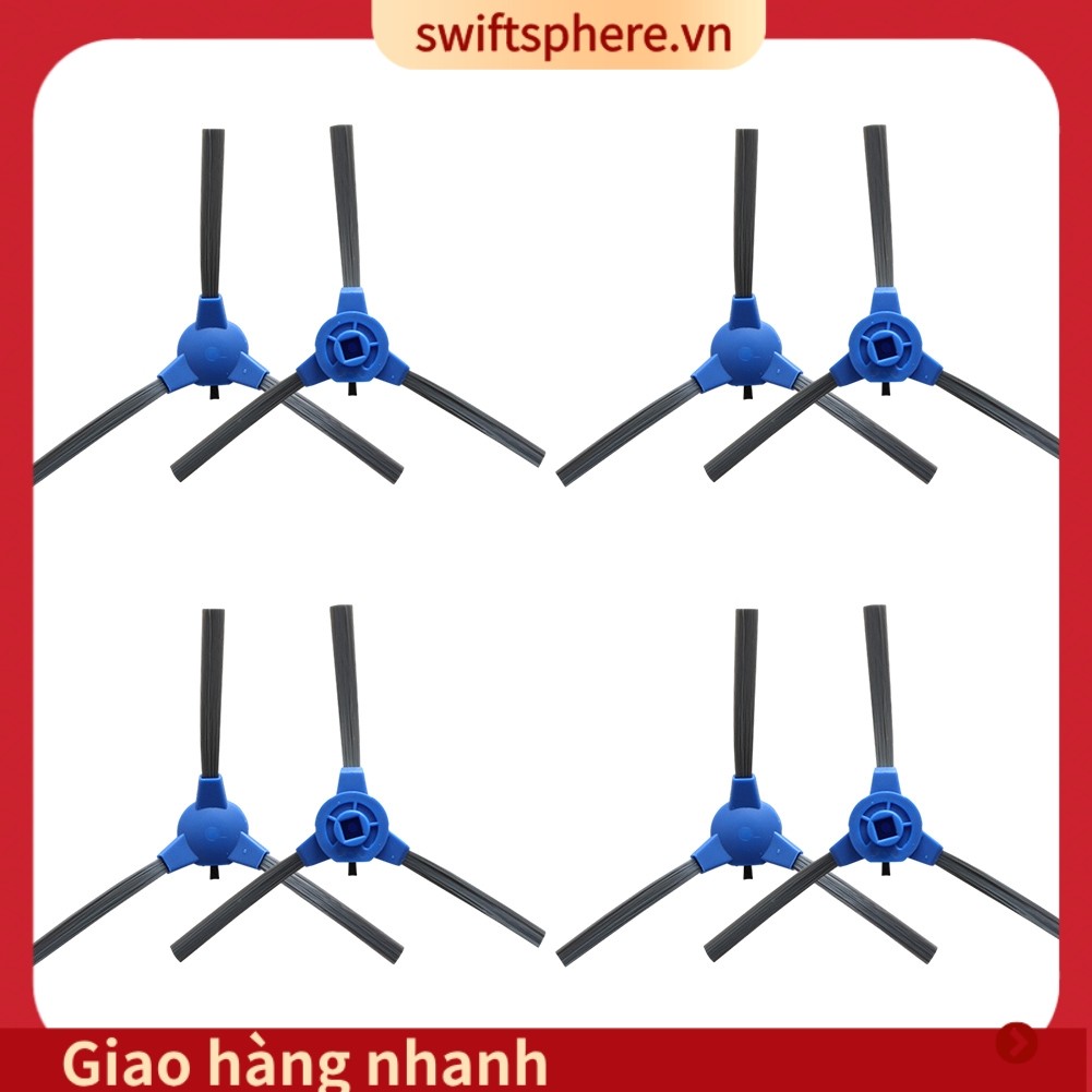 [SSPE] 8 Chiếc Bàn Chải Bên Cho Kyvol Cybovac E20 E30 E31 Robot Hút Bụi Phần