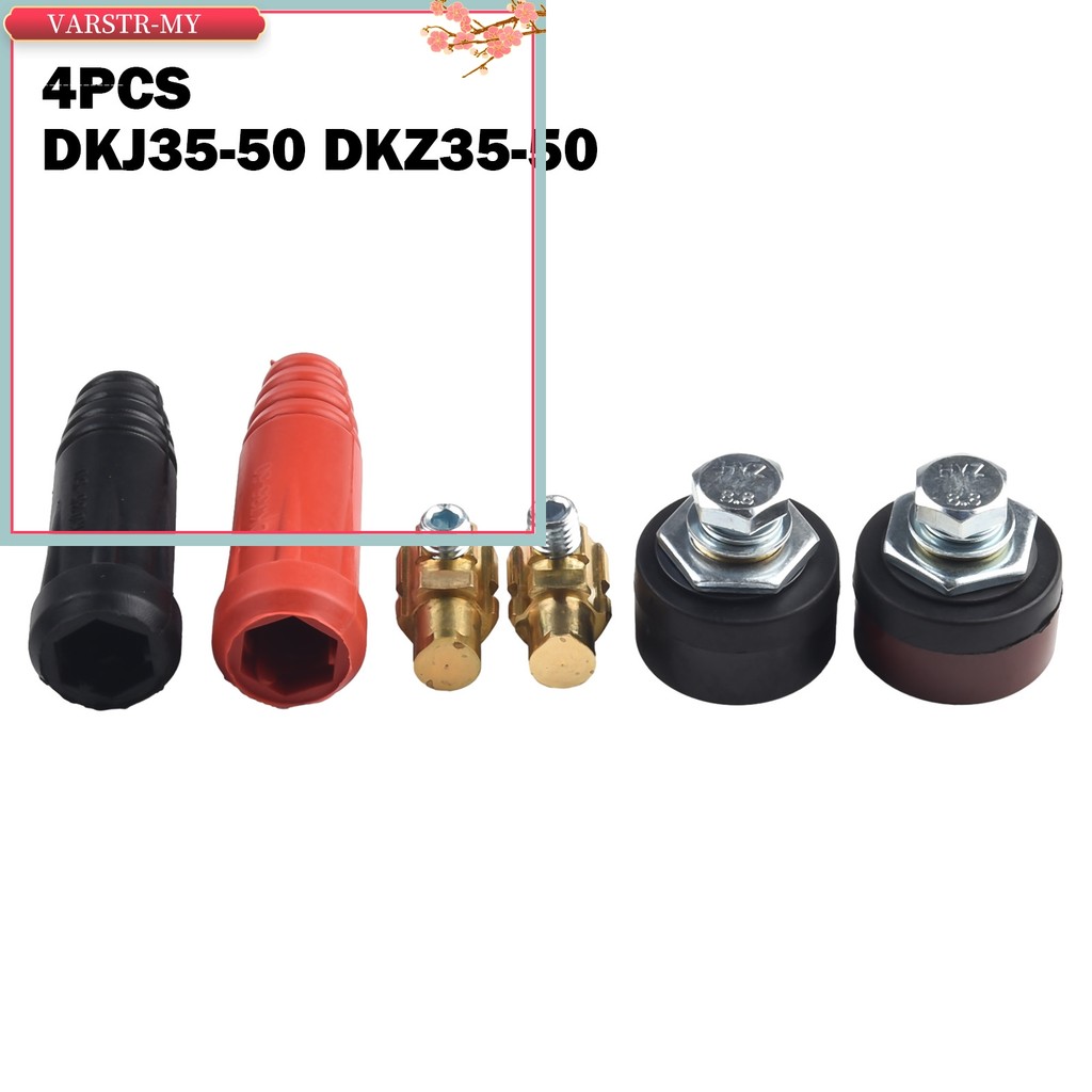 < VARSTR > 4 Đầu nối bảng cáp hàn TIG Kiểu cắm DKJ35-50 & DKZ35-50
