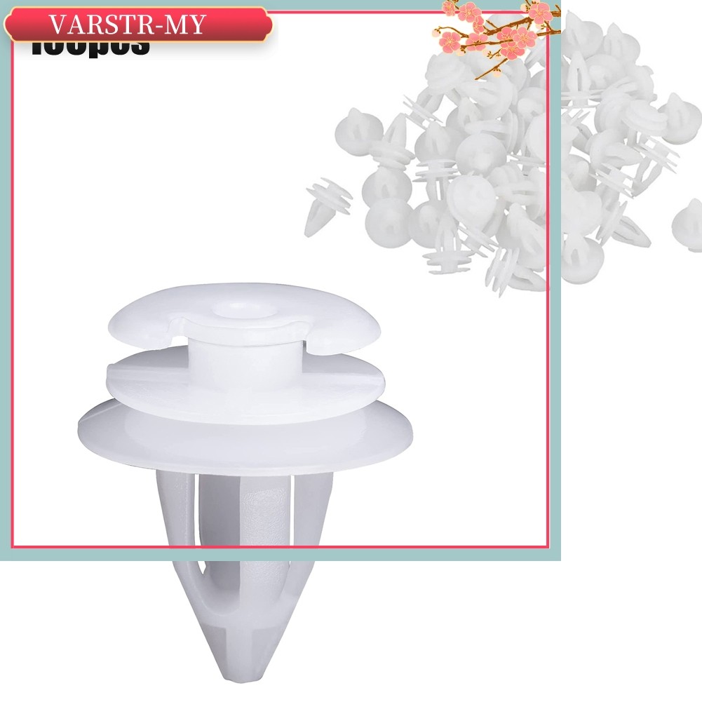 < VARSTR > 50 / 100x Nội Thất Thẻ Cửa Viền Bảng Kẹp Dành Cho Xe BMW E36 E46 E39 E36 E53 E93