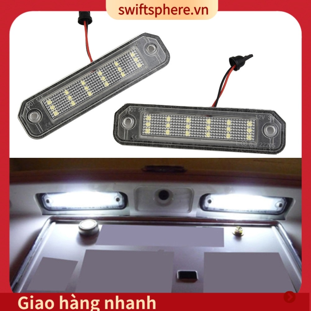 [SSPE] Đèn LED biển số trắng cho Honda Civic EJ EK EM EK9 EK4 Del Sol 92-00