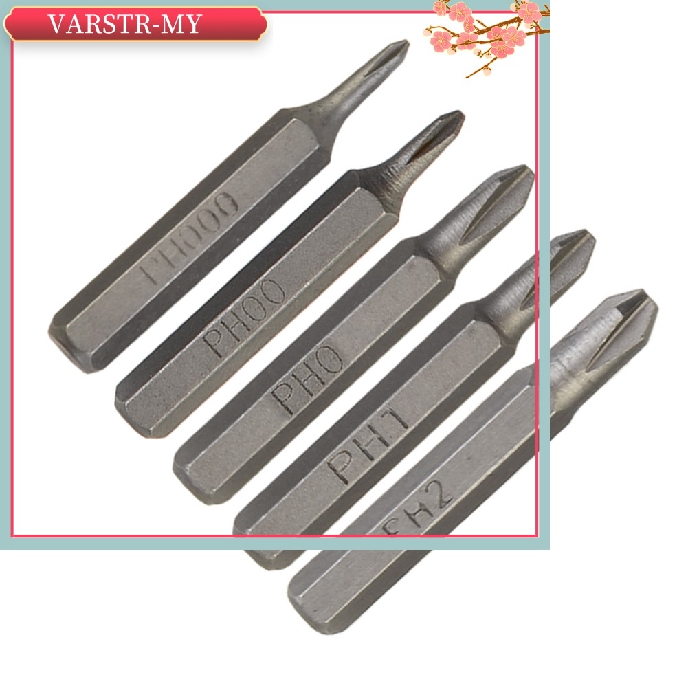 < VARSTR > Mũi tuốc nơ vít chéo H4 × 28mm PH0000 PH000 PH00 PH0 PH1 PH2 4mm Chuôi lục giác