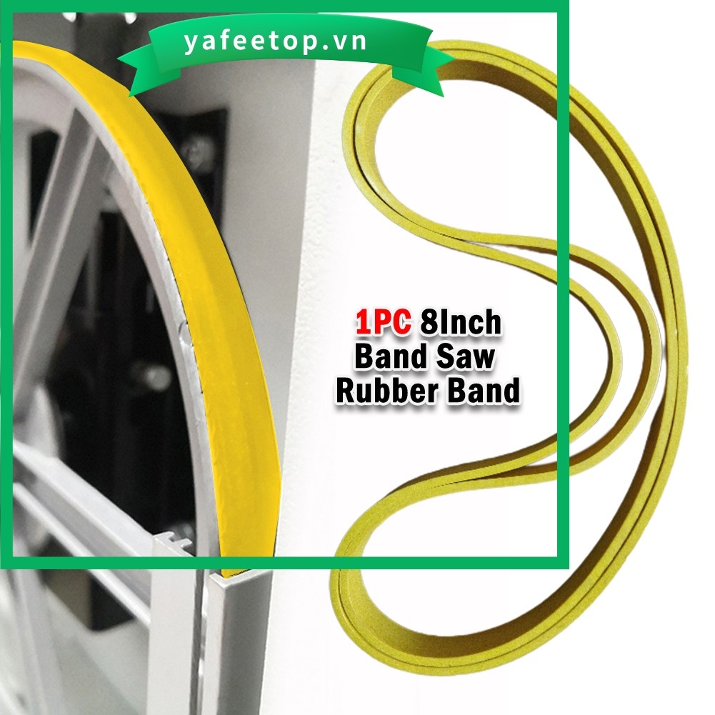 [TOP] WoodWorking Band Saw Rubber Band Saw Scroll Wheel Rubber Ring 8Inch ​