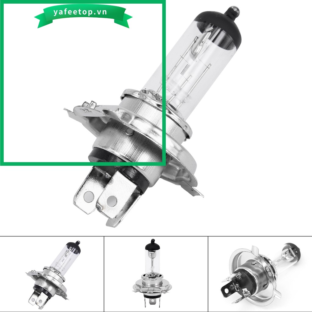 [TOP] 1x H4 100W 4300K Xe Xenon Khí Halogen Đèn Pha Bóng Đèn Màu Vàng