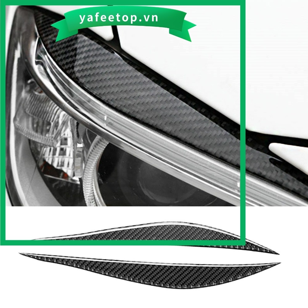[TOP] Đèn Pha Sợi Carbon Lông Mày Bao Dành Cho Xe BMW 3 Series F30 2013-2017