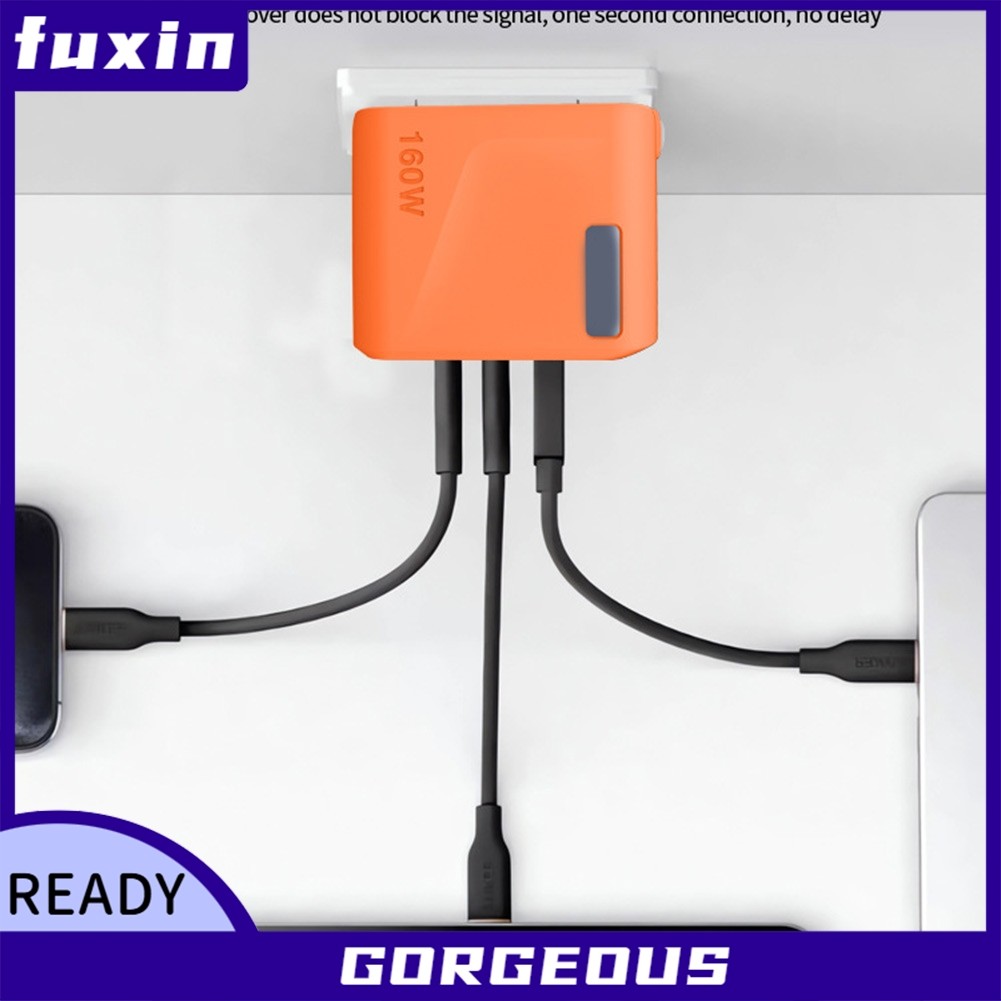 [FUXIN] Ốp Silicon Chống Sốc Cho Anker Prime-Charge (Màn Hình Thông Minh 3 Cổng 160W)