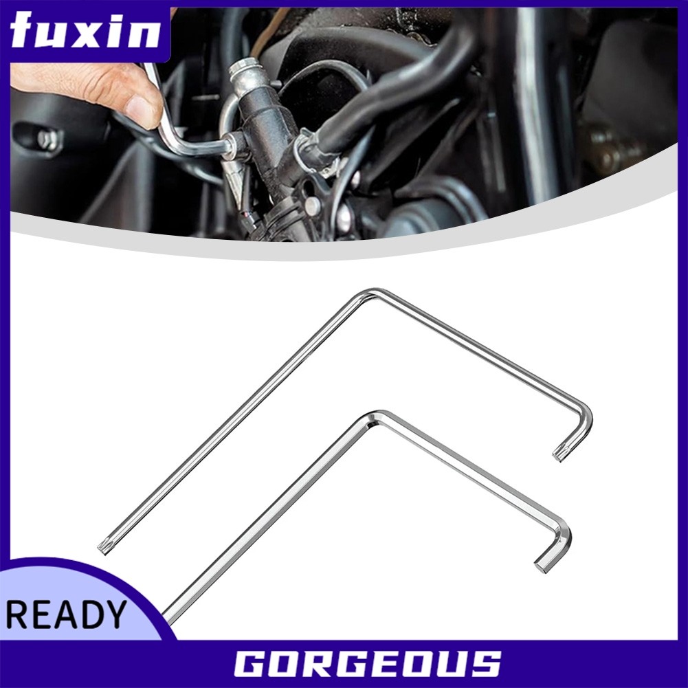 [FUXIN] Bộ công cụ điều chỉnh cửa sổ 2 chiếc cho Torx 15, Đầu lục giác 4mm và Đầu bi 4mm