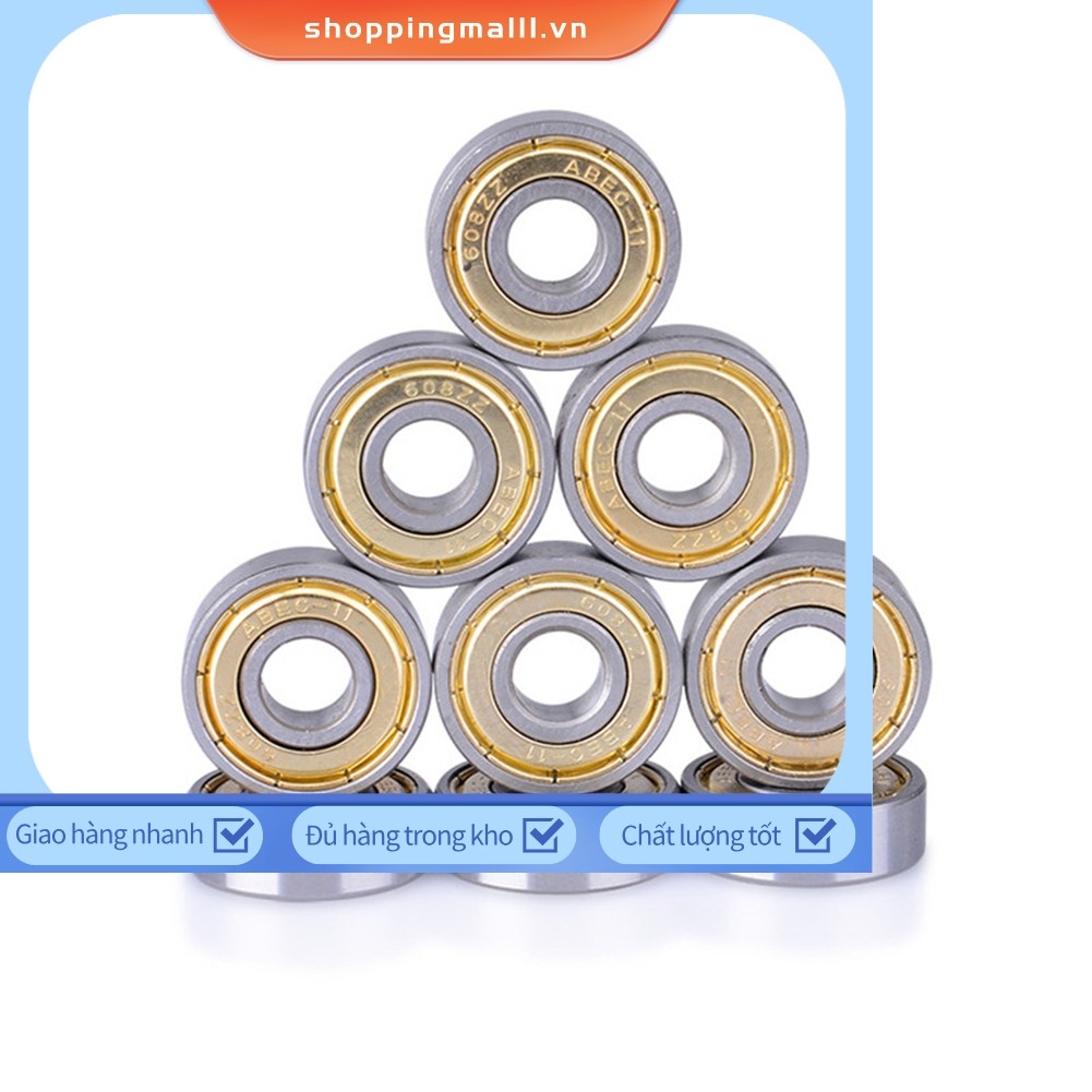 ◇SPML◇608ZZ (ABEC-11) Vòng bi bằng thép không gỉ Con lăn Xe tay ga Ván trượt bánh xe