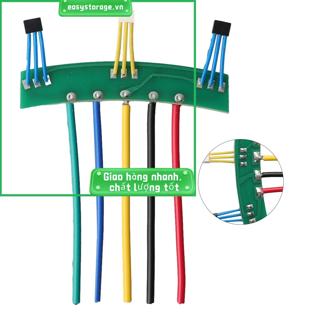 [ESYS] xe đạp điện Ebike Hall Sensor PCB board 120° Hội trường động cơ bảng PCB 41F