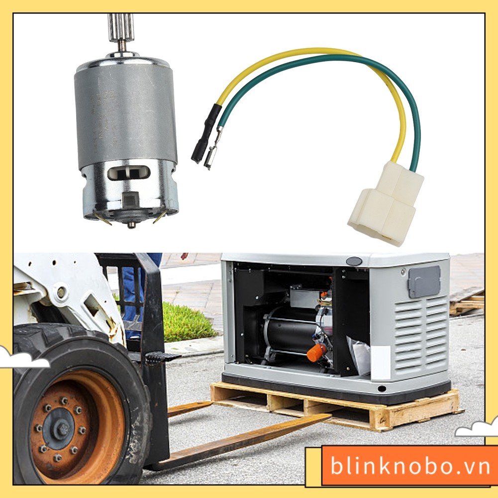 [BLINKNB] Động Cơ Cho Trẻ Em Xe Điện 550 RS390 RS380 12V 6V DL555 24V 10 Răng 1 cm