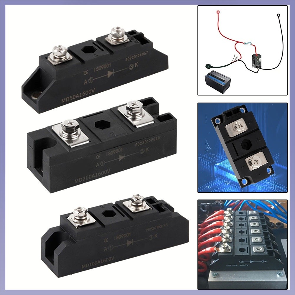 [HOT] Diode sạc chống đảo ngược MD50A / MD100A / MD200A1600V Mô-đun điốt chống đảo ngược