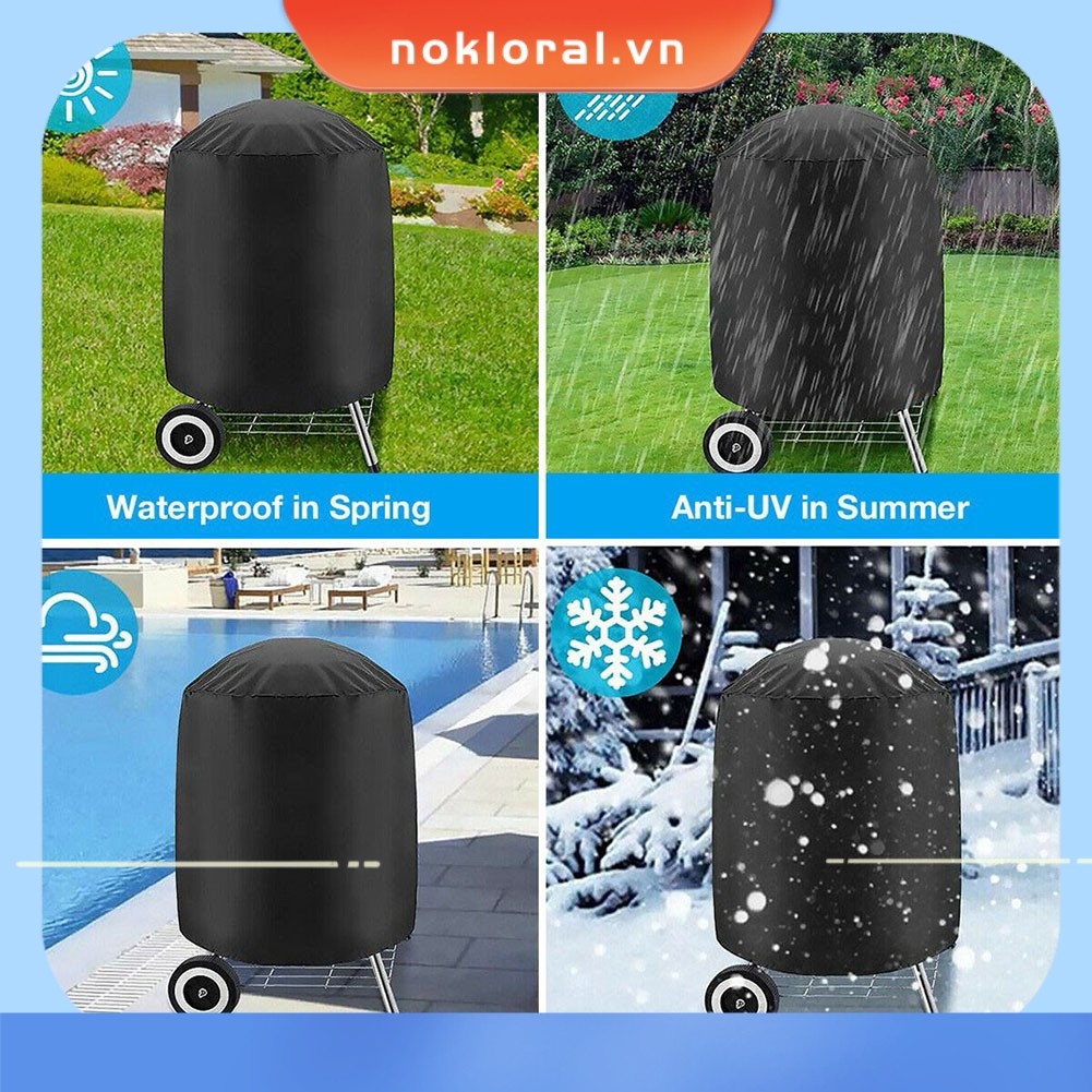 [NKRA] Vỏ nướng BBQ Vỏ nướng gas, cho hiên gas dòng Weber Q1000 / Q2000