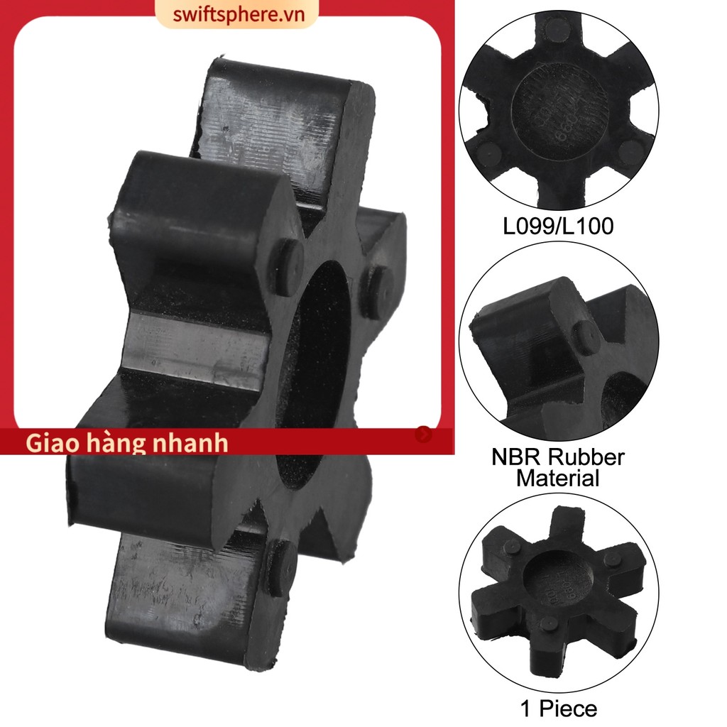 [SSPE] Chèn cao su L099 / L100 Phù hợp với LO99 & L-100 cho khớp nối Lovejoy L-Jaw