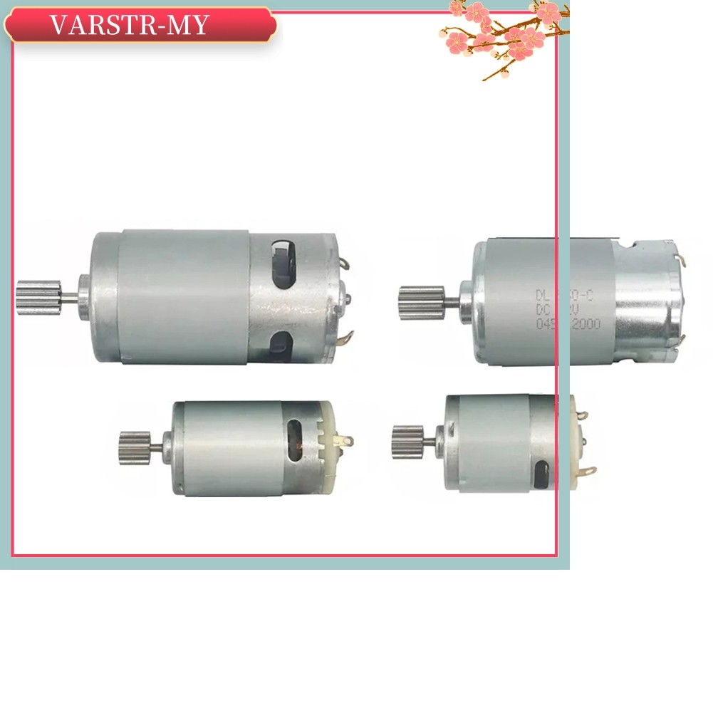 < VARSTR > Động cơ cho trẻ em Xe điện 550 RS390 RS380 12V 6V DL555 24V 10 12 Răng