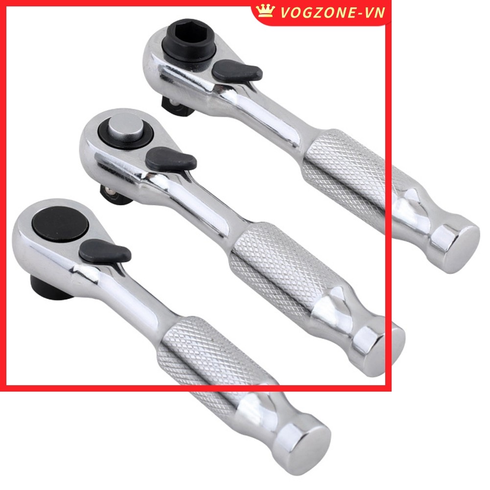 VOGZONE◇Ổ đĩa 1 / 4 cho Bộ cờ lê Ratchet mini: Tiện dụng cho cờ lê bánh xe thúc đẩy tiết kiệm lao độ