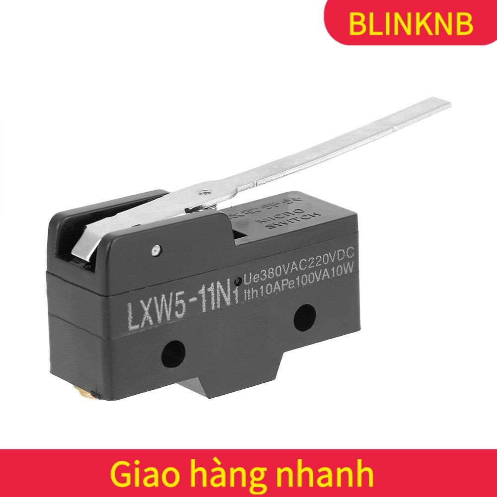 [BLINKNB] LXW5-11N1 3A Micro Limit Switch Tay đòn bẩy dài SPDT Snap-Action CNC