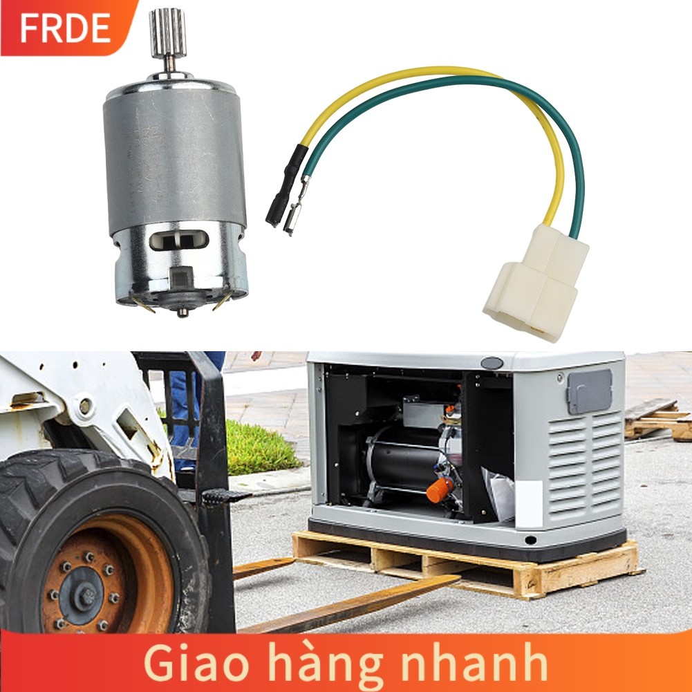 [FRDE] Động Cơ Cho Trẻ Em Xe Điện 550 RS390 RS380 12V 6V DL555 24V 10 Răng 1 cm