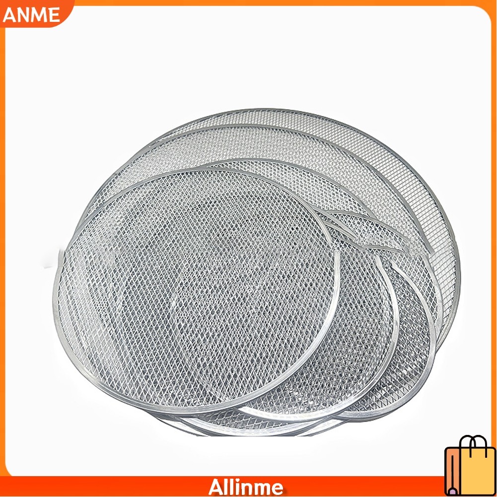 [ANME] Pizza Stone Lưới Nhôm Pizza Màn Hình Pasta Khay Nướng Lưới Pizza