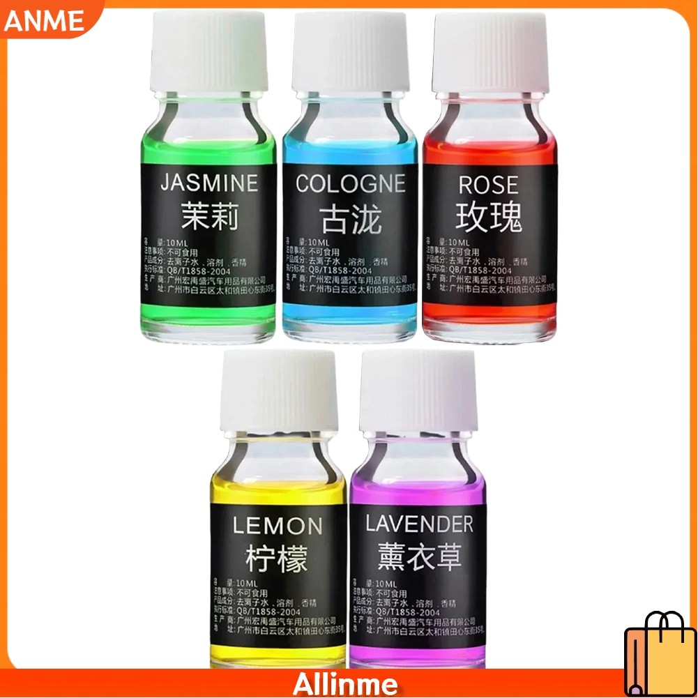 [ANME] 10ml Máy làm mát không khí Phụ tùng ô tô Ổ cắm lỗ thông hơi Refill Perfume Oil Aroma Diffuser