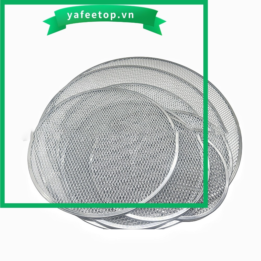 [TOP] Pizza Stone Lưới Nhôm Màn Hình Pizza Pasta Khay Nướng Lưới Pizza
