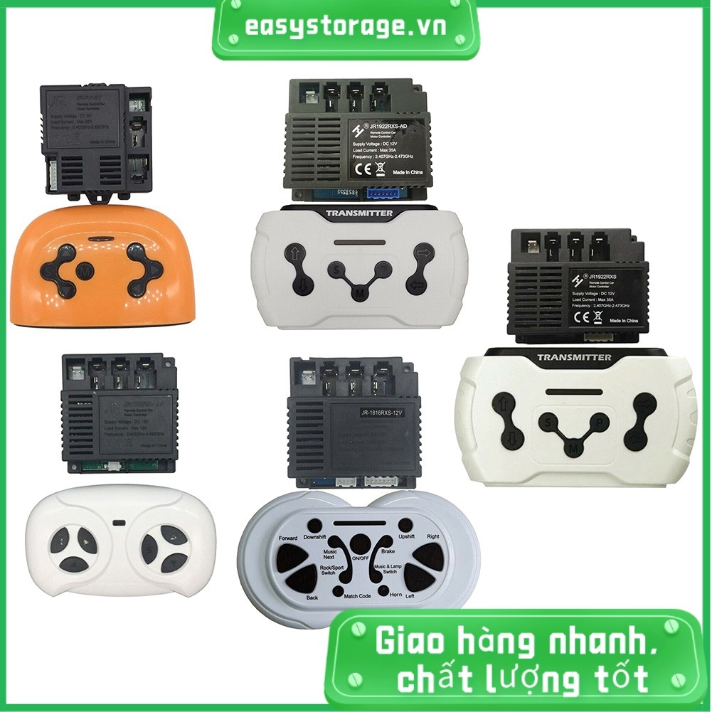 [ESYS] HY JR-RX-12V 6V 24V Hộp Điều Khiển Cho Xe Điện Trẻ Em 2.4GHz RC