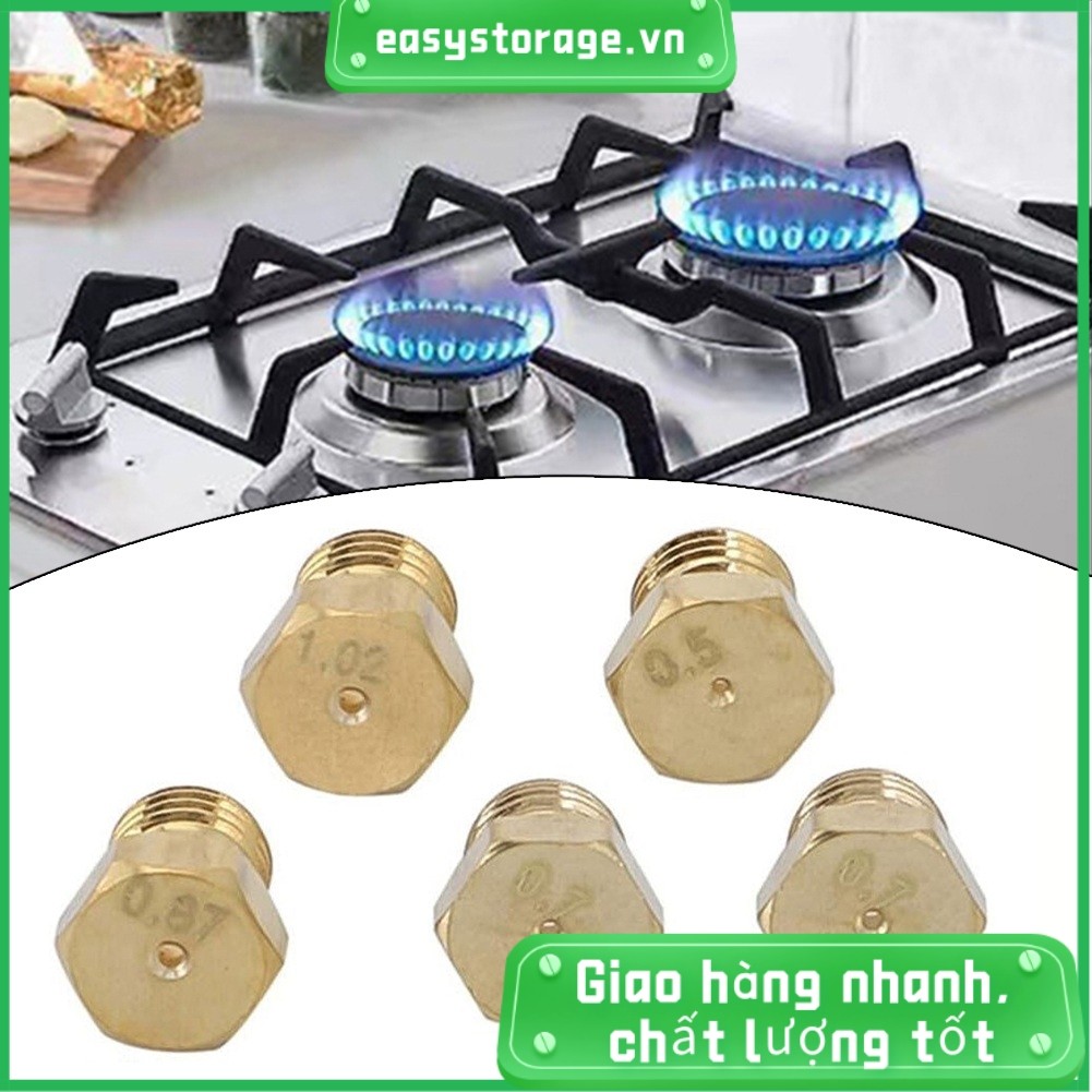 [ESYS] 5 Chiếc LPG Gas Jet Set Burner Gas Hob LPG Bộ Chuyển Đổi Vòi Phun Propane