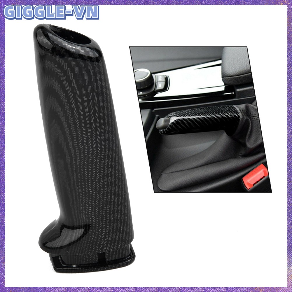 [GIGGLE] Vỏ tay phanh tay kiểu sợi Carbon dành cho xe BMW E46 E90 E92 F30 F32 F80