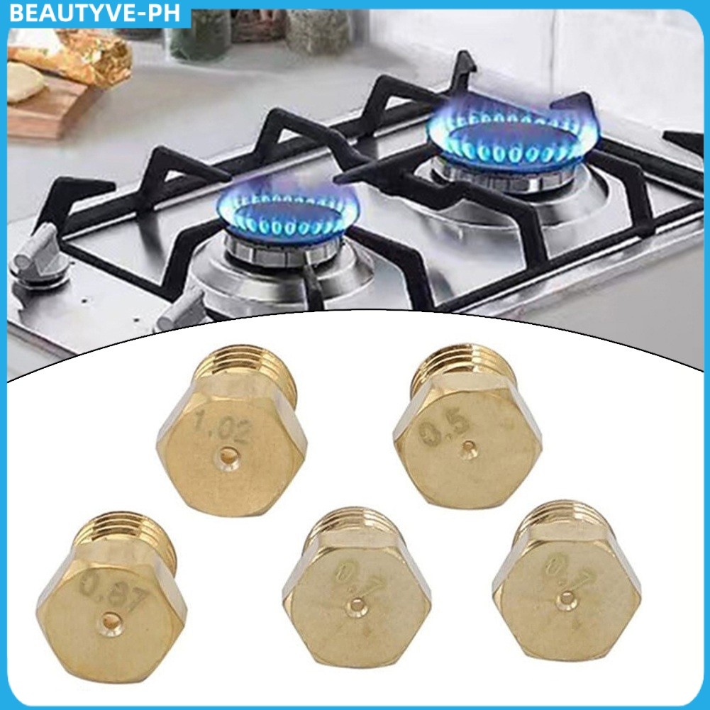 5 Cái Cho LPG Gas Jet Set Đốt Gas Hob Cho LPG Bộ Chuyển Đổi Vòi Phun Propane Injector