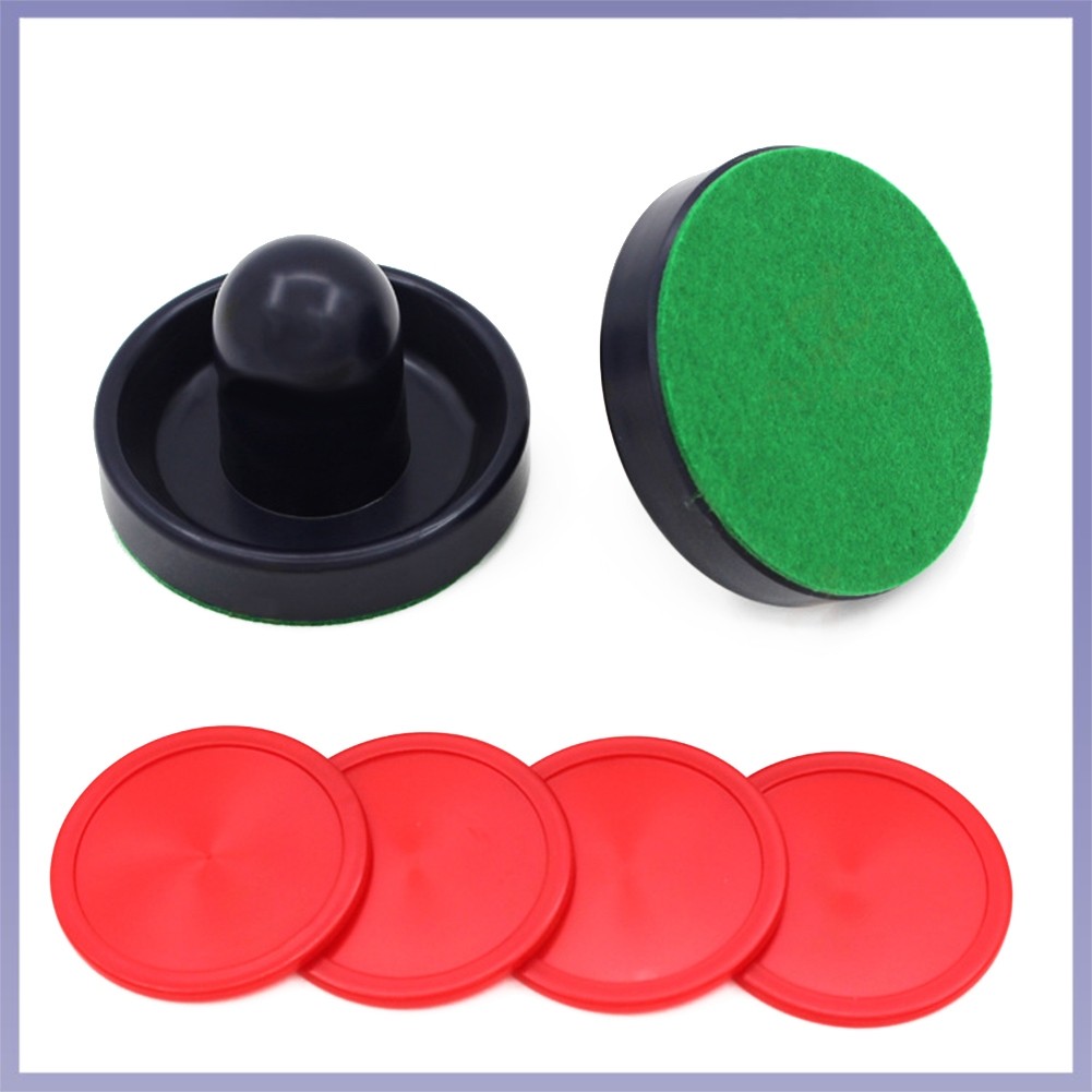 [HẤP DẪN] 96mm Air Hockey Pusher Pucks Felt Pusher Mallet Goalies Air Hockey Phụ kiện